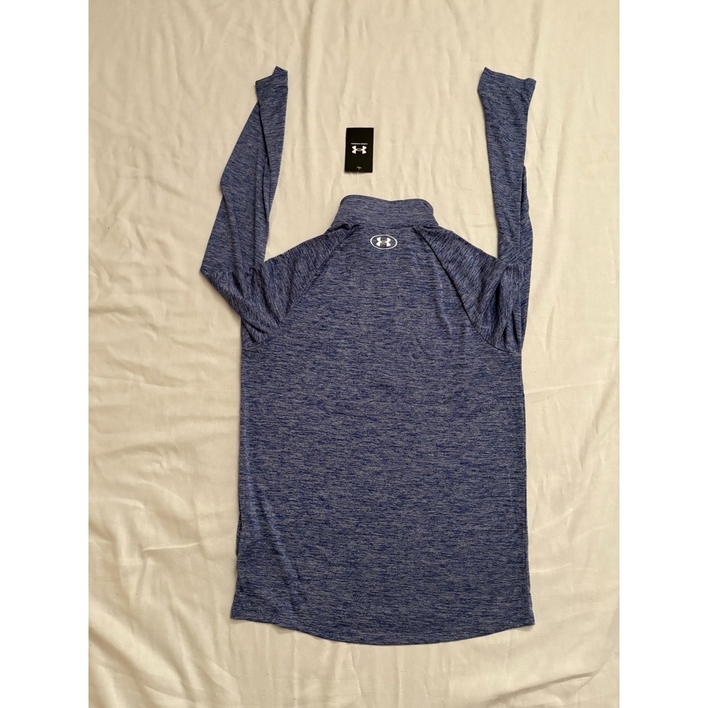 NEW Under Armour UA Tech 1/2 Zip Royal Graphite Men's Size Small UA MENS SHIRT - Picture 14 of 15